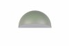 Kinkiet zewnętrzny zielony aluminiowy półokrągły klosz minimalistyczny klasyczny uniwersalny MAAS IP44 262460115 Trio